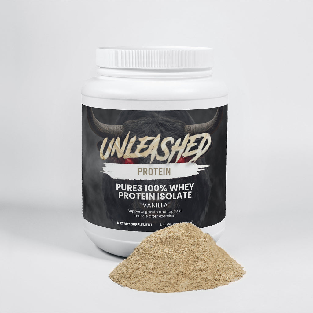 Unleashed Protein Pure3 100% Whey Protein Isolate (Vanilla)