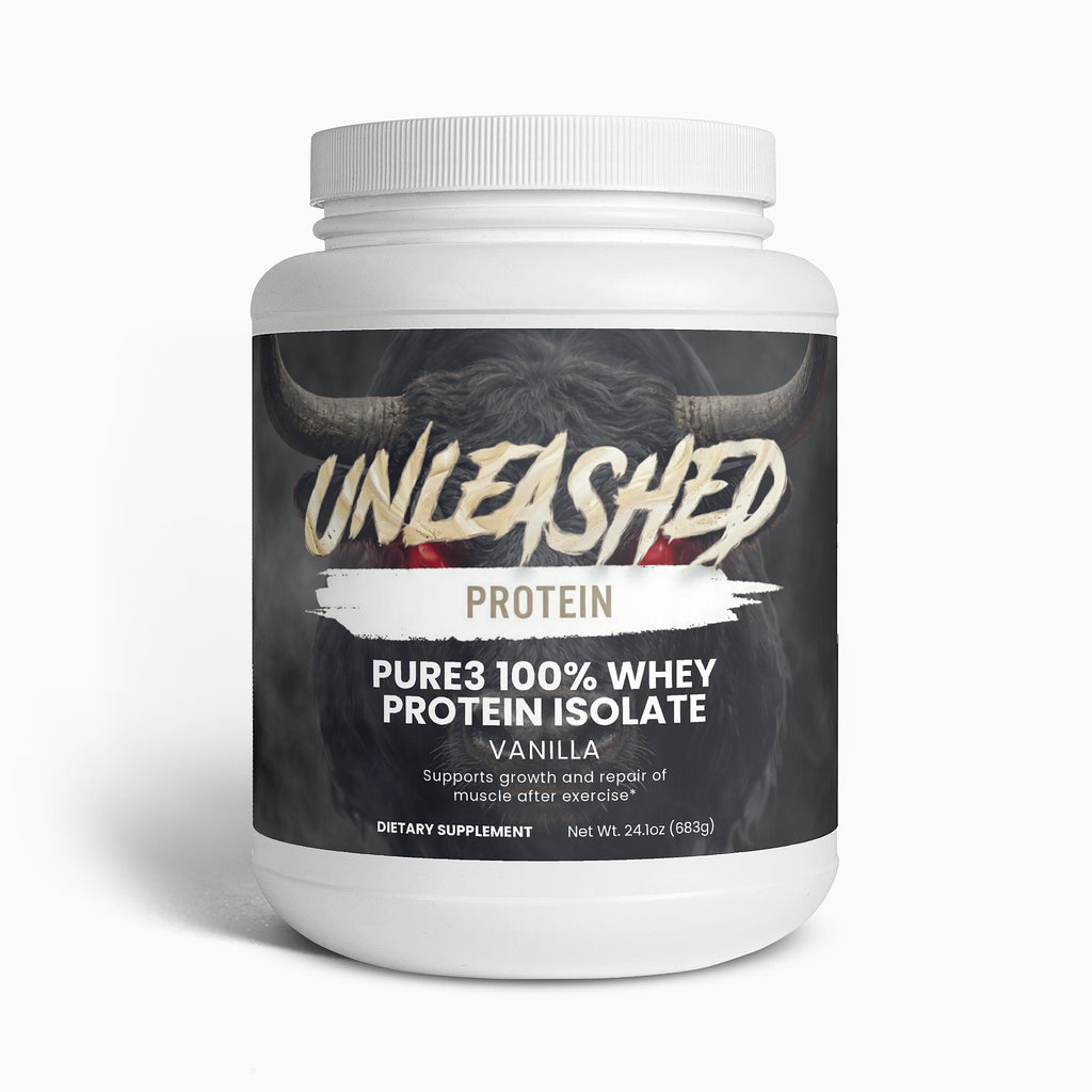 Unleashed Protein Pure3 100% Whey Protein Isolate (Vanilla)