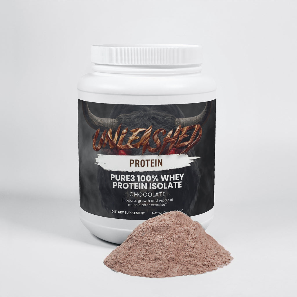 Unleashed Protein Pure3 100% Whey Protein Isolate (Chocolate)
