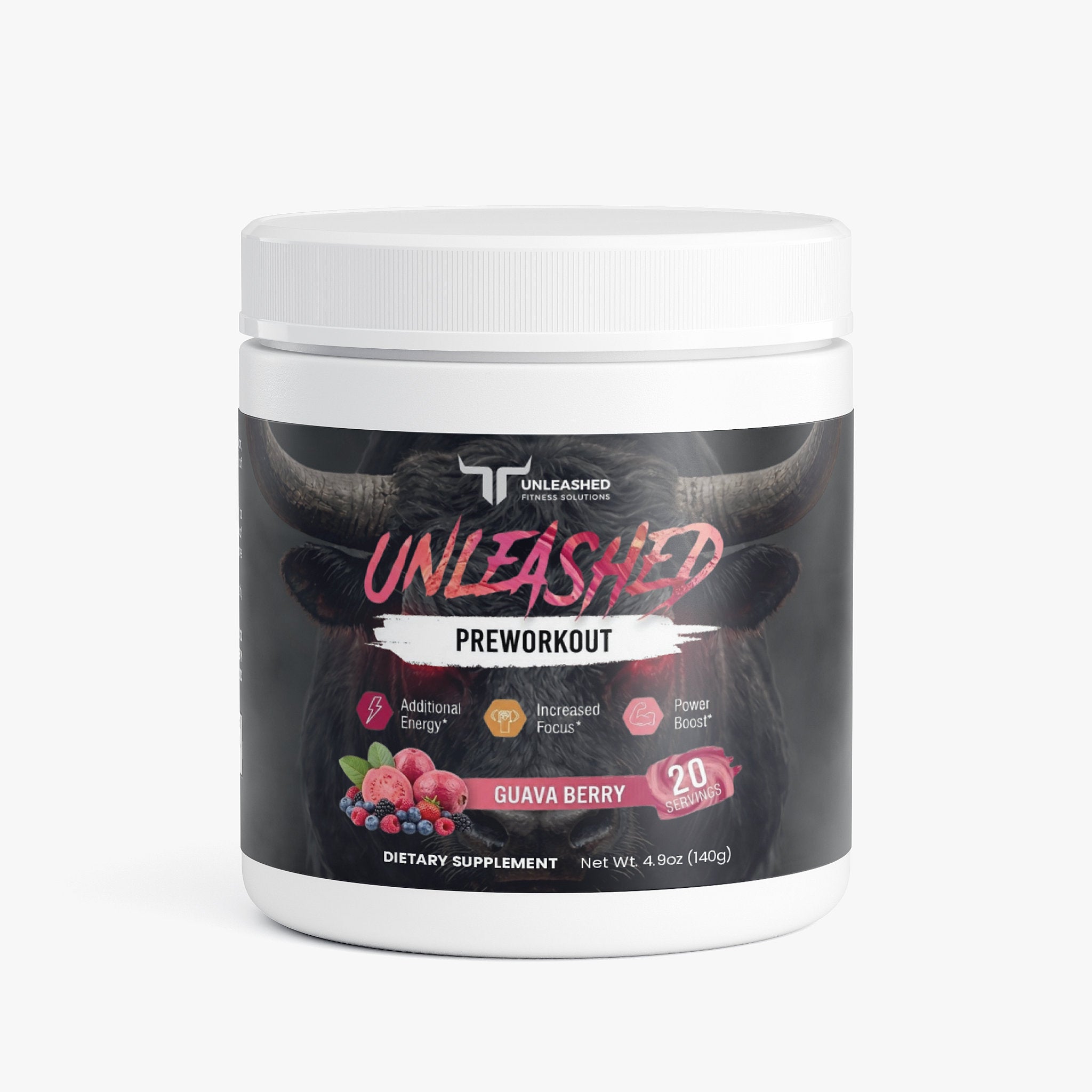 Unleashed Preworkout (Guava Berry)
