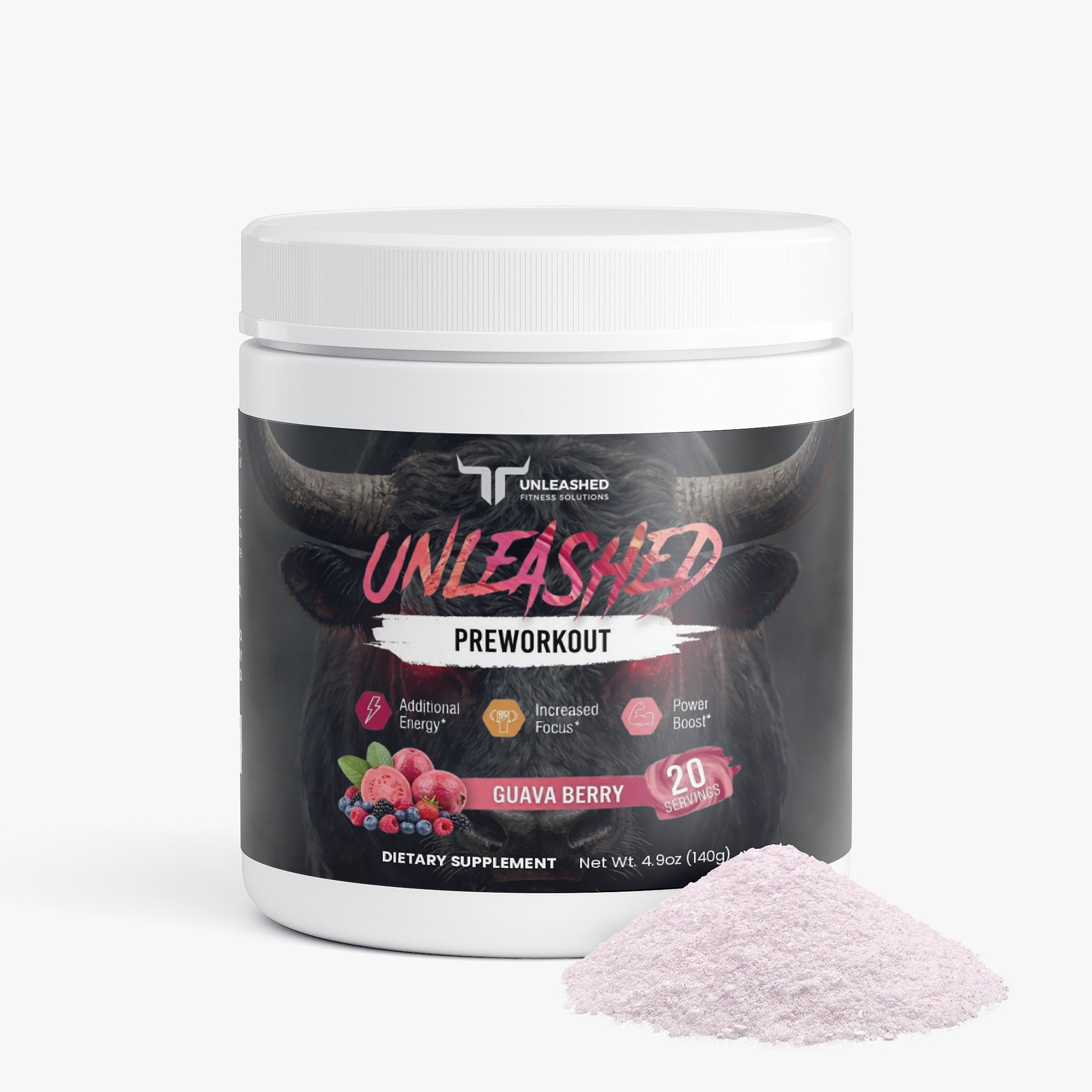 Unleashed Preworkout (Guava Berry)